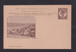 1 P. Bild-Ganzsache "Brisbane River" - Ungebraucht - Lettres & Documents