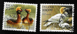 1991 Birds  Michel IS 738 - 739 Stamp Number IS 721 - 722 Yvert Et Tellier IS 691 - 692 Used - Oblitérés