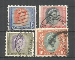 Rhodesia & Nyasaland 1964 Used Stamps - Rhodesia & Nyasaland (1954-1963)