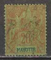 Mayotte N° 7 - Oblitérés