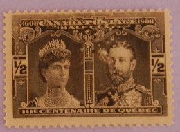 CANADA YT 85 NEUF(*)MNG "PRINCESSE ET PRINCE DE GALLES" ANNÉE 1908 - Ongebruikt