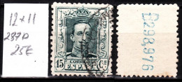 SPAIN 1922 Alfons XIII. Mi. #287D, Used *RARE* - Gebraucht