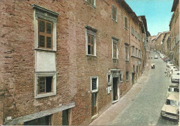 Urbino (Marche) Via Raffaello, Casa Natale Di Raffaello Sanzio, Raffaello Street, Rue Raffaello, - Urbino