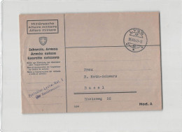 AG2658 HELVETIA ESERCITO SVIZZERO PONTONIER LASTW.-KEL. 1 - LYSS TO BASEL - 1940 - Oblitérations