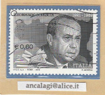 USATI ITALIA 2010 - Ref.1173 "LEONARDO SCIASCIA" 1 Val. - - 2001-10: Used