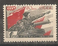 Russia Soviet Union RUSSIE URSS 1936 Civil War MNH - Neufs