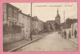 A202  CPA   DOULAINCOURT  (Haute-Marne)  Rue Mathey - GAUCHE BOULANGER   ++++++++++++++++++++ - Doulaincourt