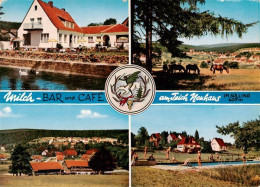 73898141 Neuhaus Solling Milchbar Und Cafe Am Teich Panorama Schwimmbad Neuhaus  - Holzminden