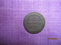 Suisse - Aargau 2 Rappen 1814 - Monedas Cantonales