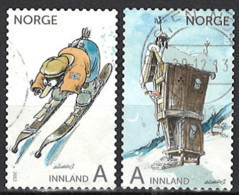 Norwegen Norway 2013. Mi.Nr. 1833-1834, Used O - Usados