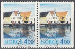 Norwegen Norway 1995. Mi.Nr. 1176x Dl/Dr Pair, Used O - Gebruikt