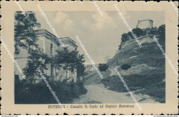 Bg484 Cartolina Potenza Citta' Castello S.carlo Ed Ospizio Acerenza - Potenza