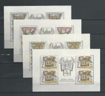 1988 MNH  Ceskoslovensko, Praga 89 Exhib. - Blocks & Sheetlets