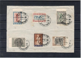 Italia / Corfu' 1941 Mitologia Greca N.19/24 US. Su Carta - Corfou