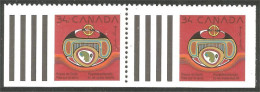 Canada Noel Christmas 1990 Paix Peace MNH ** Neuf SC (C12-97cpra) - Nuevos