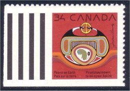 Canada Noel Christmas 1990 Paix Peace MNH ** Neuf SC (C12-97cga) - Nuevos