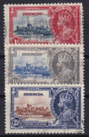 BERMUDA 1935 - Canceled - Sc# 100-102 - Bermudas