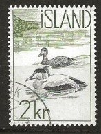 Iceland Island 1959 Native Fauna, Birds, Common Eider (Somateria Mollissima) MI 338 Cancelled(o) - Usados