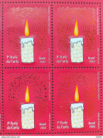 C 4135 Brazil Stamp Christmas Candeia Candle Religion 2023 Block Of 4 - Unused Stamps