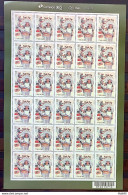 C 4128 Brazil Stamp Profession Lunch Lady Child Gastronomy 2023 Sheet - Unused Stamps