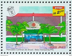 C 4118 Brazil Stamp Central Markets Economics 2023 Belo Horizonte - Unused Stamps