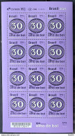 C 4108 Brazil Stamp 180 Years Bulls Eye 30 Reis 2023 Sheet - Unused Stamps
