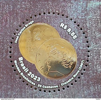 C 4089 Brazil Stamp Brazilian Coins Economy Money Numismatic 2023 Cruzeiro Novo - Unused Stamps
