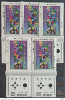 B 237 Brazil Stamp Electronic Games Video Game Mercosur Heart 2023 Set 5 Units - Neufs