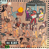 C 4085 Brazil Stamp Forro Art Music 2022 - Unused Stamps