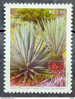 C 4073 Brazil Stamp Mercosul Series Fauna And Flora Suculents 2022 - Unused Stamps