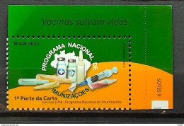 C 4080 Brazil Stamp Cow Health Vaccines National Immunization Program 2022 - Neufs