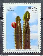 C 4071 Brazil Stamp Mercosul Series Fauna And Flora Suculents 2022 - Neufs
