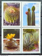 C 4070 Brazil Stamp Mercosul Series Fauna And Flora Suculents 2022 Complete Series Setenant - Neufs