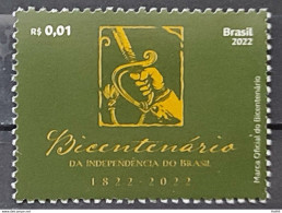C 4055 Brazil Stamp Bicentennial Of Independence Official Brand Sword Portugal 2022 - Neufs
