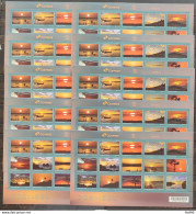 C 4037 Brazil Stamp Sunset Catavento Boat Church 2022 Sheet 10 Units - Neufs