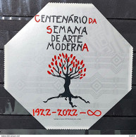 B 224 Brazil Stamp Modern Art Week Central Vignette 2022 - Unused Stamps