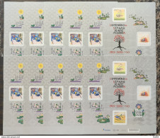 B 224 Brazil Stamp Modern Art Week Ave Moto Glasses Masp Train 2022 10 Units - Unused Stamps