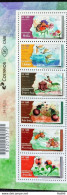 C 4025 Brazil Stamp Beneficial Insects Bee Dragonfly Mantis Scroll Dust Microwaspa Ladybug Mercosul 2021 Complete Series - Unused Stamps