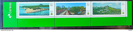 C 4013 Brazil Stamp UPAEP, Tourism, Alter Do Chao Pirenopolis Campos Do Jordao 2021 Complete Series Vignette Correios - Neufs