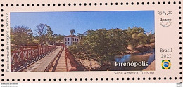 C 4014 Brazil Stamp American Series, Tourism, Pironopolis, Goias 2021 - Unused Stamps