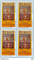 C 4002 Brazil Stamp Portugal 200 Years Of Lisbon Courts 2021 Block Of 4 - Unused Stamps