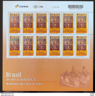 C 4002 Brazil Stamp Portugal 200 Years Of Lisbon Courts 2021 Sheet - Unused Stamps