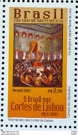 C 4002 Brazil Stamp Portugal 200 Years Of Lisbon Courts 2021 - Neufs