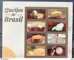 C 3993 Brazil Stamp Brazilian Cheese 2021 Vignette Superior - Neufs