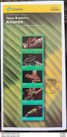 Brochure Brazil Edital 2021 13 Fauna Anurans Frog Without Stamp - Cartas & Documentos