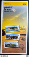Brochure Brazil Edital 2021 15 Upaep Series Tourism Without Stamp - Covers & Documents