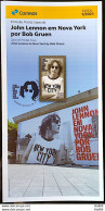 Brochure Brazil Edital 2021 01 John Lennon Beatles New York Bob Gruen Music Without Stamp - Covers & Documents