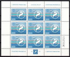 Yugoslavia 1973 Mi#1518 Mint Never Hinged Kleinbogen - Unused Stamps