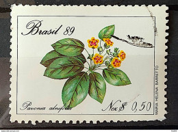 C 1631 Brazil Stamp Flora Preservation Environment 1989 Circulated 1 - Gebraucht