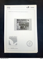 Brochure Brazil Edital 1989 23 PROCLAMMATION OF THE REPUBLIC WITHOUT STAMP - Covers & Documents